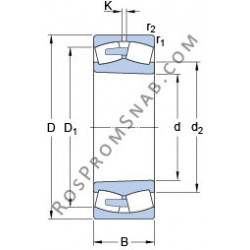 Купить Подшипник 248/900 CAK30MA/W20 SKF от официального производителя