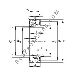 Купить Подшипник 24196-E1A-K30-MB1 + AH24196-H FAG от официального производителя