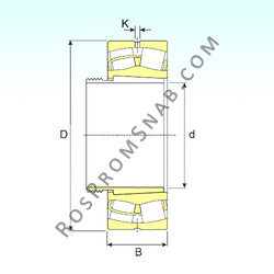 Купить Подшипник 24196 EK30W33+AOH24196 ISB от официального производителя