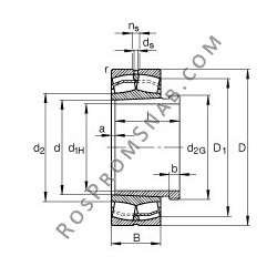 Купить Подшипник 24188-B-K30 + AH24188-H FAG от официального производителя