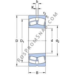 Купить Подшипник 24172 ECCK30J/W33 SKF от официального производителя