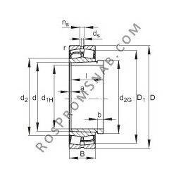 Купить Подшипник 24164-E1-K30 + AH24164-H FAG от официального производителя