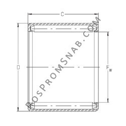 Купить Подшипник RNAO60X78X40-ZW-ASR1 INA от официального производителя