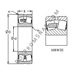 Купить Подшипник 24152MBW33 AST от официального производителя