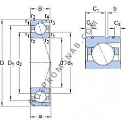 Купить Подшипник 71952 CD/HCP4AL SKF от официального производителя