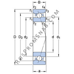 Купить Подшипник 71924 CB/P4A SKF от официального производителя