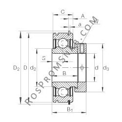 Купить Подшипник RAE40-NPP-NR INA от официального производителя