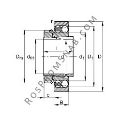 Купить Подшипник 2222-K-M-C3 + H322 FAG от официального производителя