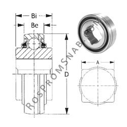 Купить Подшипник GW208PPB6 CYSD от официального производителя