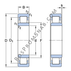 Купить Подшипник NU 3164 ECMA SKF от официального производителя