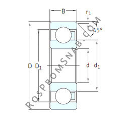 Купить Подшипник 16009/HR22T2 SKF от официального производителя