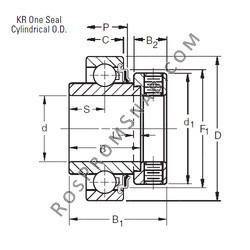 Купить Подшипник 1207KR Timken от официального производителя