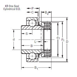 Купить Подшипник 1104KR Timken от официального производителя