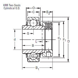 Купить Подшипник 1102KRR Timken от официального производителя