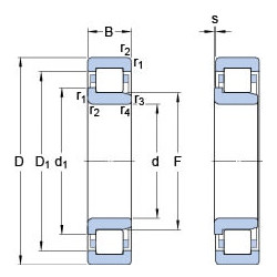 Купить Подшипник NJ 320 ECJ SKF от официального производителя