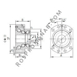 Купить Подшипник DKLFA40140-2RS INA от официального производителя