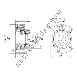 Купить Подшипник DKLFA40115-2RS INA от официального производителя