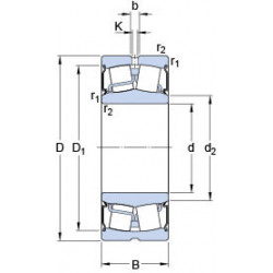 Купить Подшипник BS2-2313-2RS/VT143 SKF от официального производителя