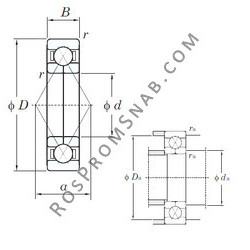 Купить Подшипник B7014-E-2RSD-T-P4S FAG от официального производителя