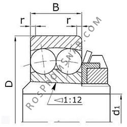 Купить Подшипник B7012-E-T-P4S FAG от официального производителя