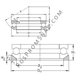 Купить Подшипник 53415- MP+U415 NKE от официального производителя