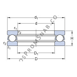 Купить Подшипник 511/1120 F SKF от официального производителя