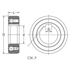 Купить Подшипник CSK 35 P Rolek от официального производителя