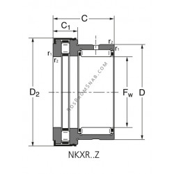 Купить Подшипник NKXR 15 Z Rolek от официального производителя