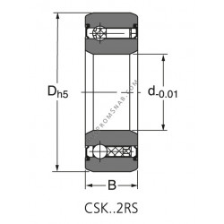 Купить Подшипник CSK 12 2RS Rolek от официального производителя