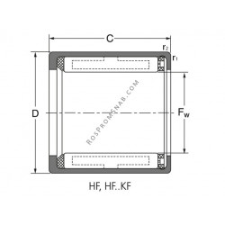 Купить Подшипник HF 0612 KFR Rolek от официального производителя