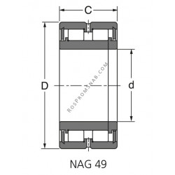 Купить Подшипник NAG 4919 Rolek от официального производителя