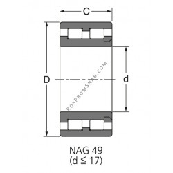 Купить Подшипник NAG 4900 Rolek от официального производителя