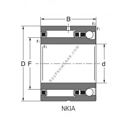 Купить Подшипник NKIA 5909 Rolek от официального производителя