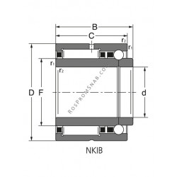 Купить Подшипник NKIB 59/22 Rolek от официального производителя