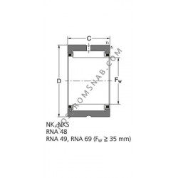 Купить Подшипник RNA 4904 Rolek от официального производителя