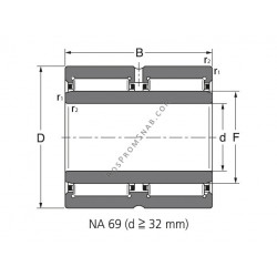 Купить Подшипник NA 69/32 Rolek от официального производителя