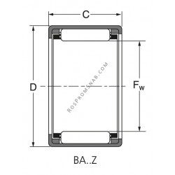 Купить Подшипник BA 3216 Z Rolek от официального производителя