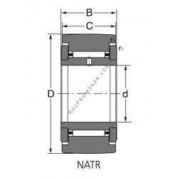 Купить Подшипник NATR 6 Rolek от официального производителя