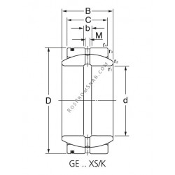 Купить Подшипник GE45 XS/K Rolek от официального производителя