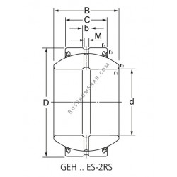 Купить Подшипник GE 70 ES2RS Rolek от официального производителя