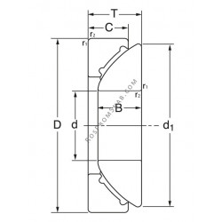 Купить Подшипник GX 120 F Rolek от официального производителя