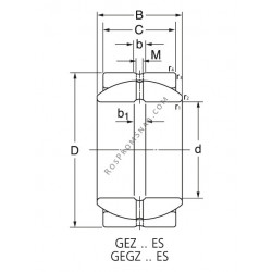Купить Подшипник GEGZ112 ES Rolek от официального производителя