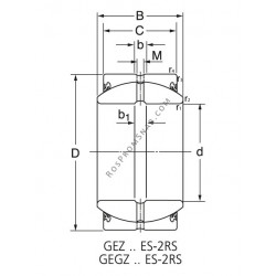 Купить Подшипник GEZ 600 ES2RS Rolek от официального производителя