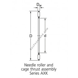 Купить Подшипник AXK 85110 Rolek от официального производителя
