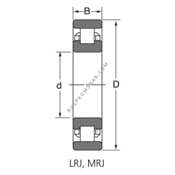 Купить Подшипник LRJ 4.3/4 Rolek от официального производителя