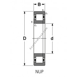 Купить Подшипник NUP 2210 Rolek от официального производителя