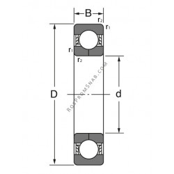 Купить Подшипник QJ 304 Rolek от официального производителя