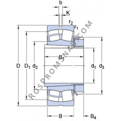 Купить Подшипник 22213 EK + H 313 SKF от официального производителя