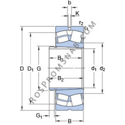 Купить Подшипник 22328 CCK/W33 + AHX 2328 G SKF от официального производителя