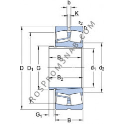 Купить Подшипник 21316 EK + AH 316 SKF от официального производителя